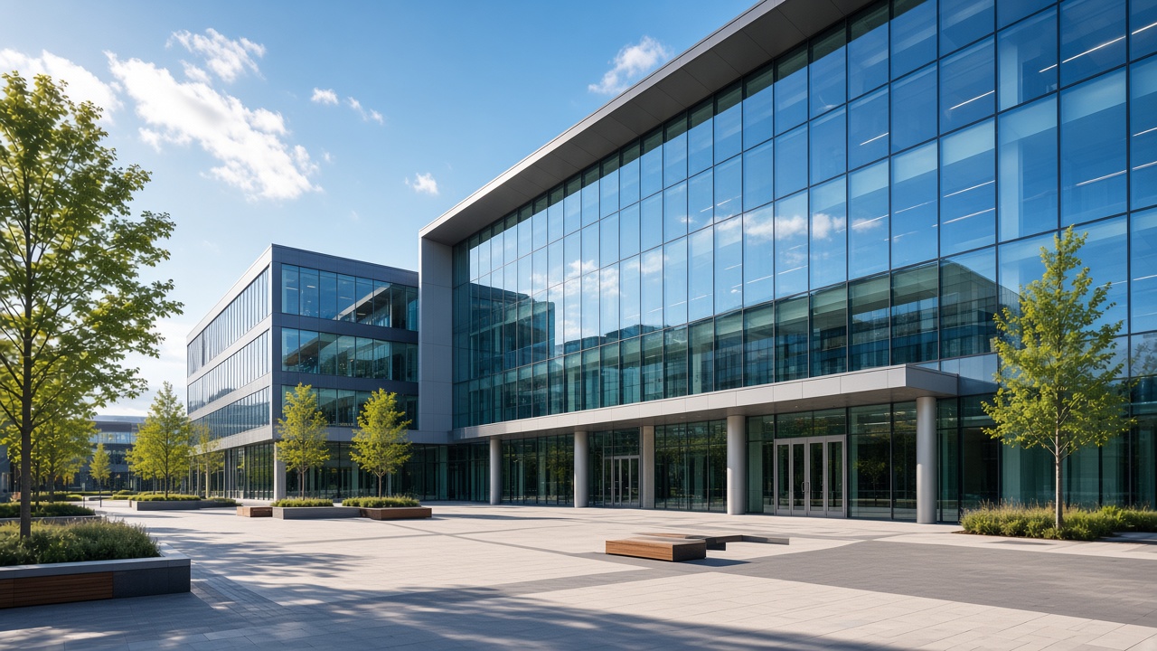Modern glass building representing institutional impact across Africa